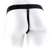 Arnés Ajustable Control Remoto Pene Realista Con Testículos 23 Cm - Fetish Fantasy Series