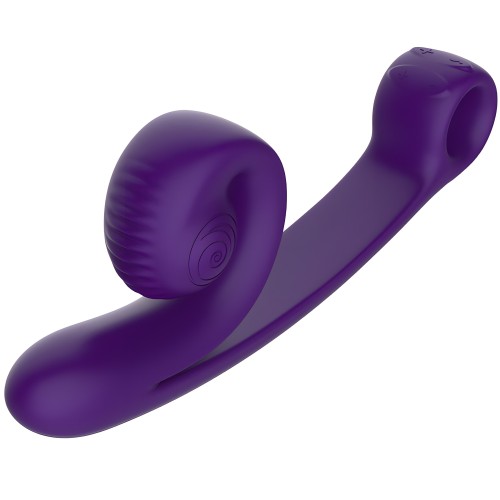 Vibrador Snail Vibe Curve - Morado