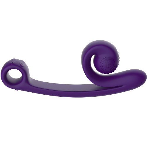 Snail Vibe Curve Vibrator - Purple