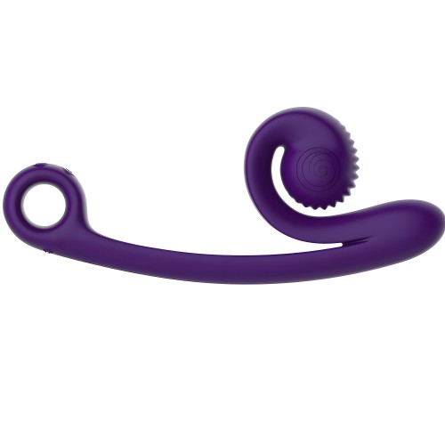 Snail Vibe Curve Vibrator - Purple