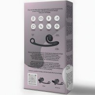 Vibrador Curve Negro - Placer Punto G