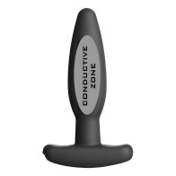 Electrastim - Plug Anal Rocker Negro de Silicona - Pequeño