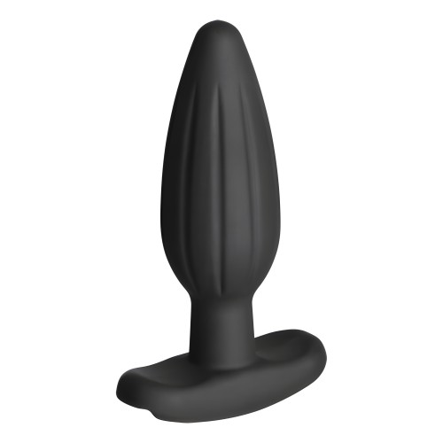 ElectraStim Silicone Black Rocker Butt Plug Medium
