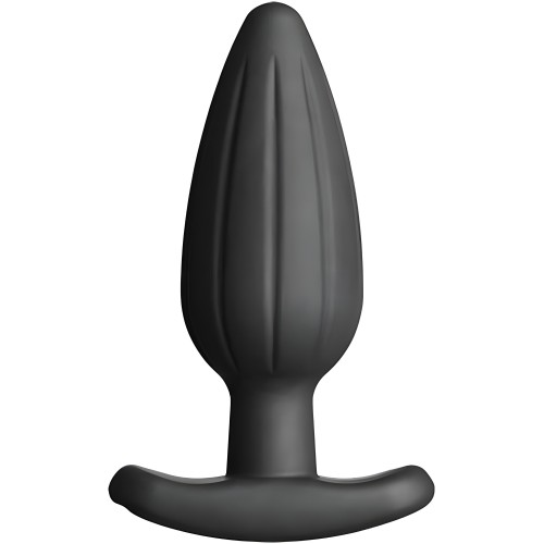 Plug Anal Grande Black Rocker de Silicona de Electrastim