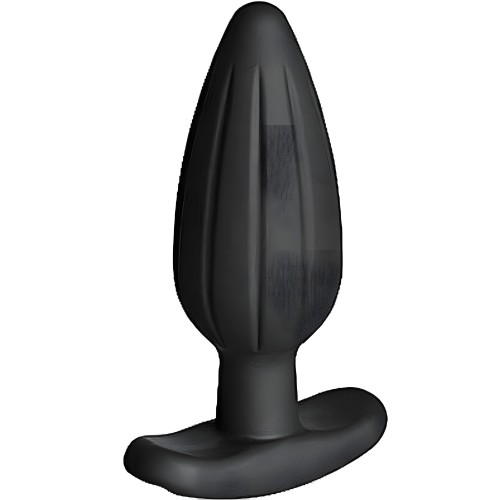 Plug Anal Grande Black Rocker de Silicona de Electrastim