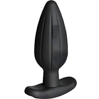 Plug Anal Grande Black Rocker de Silicona de Electrastim