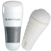 Pretty Love Kitty Masturbador Vagina Blanco 2