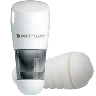 Pretty Love Kitty Masturbador Vagina Blanco 2