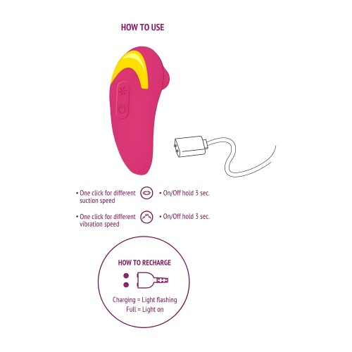 Xocoon Infinite Love Stimulator Fuchsia