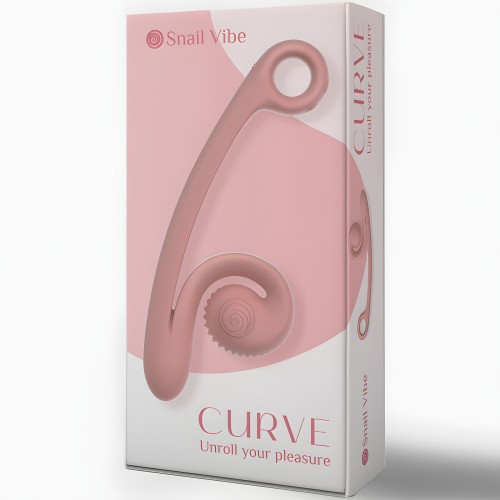 Curve Vibrator Peach by Snail Vibe