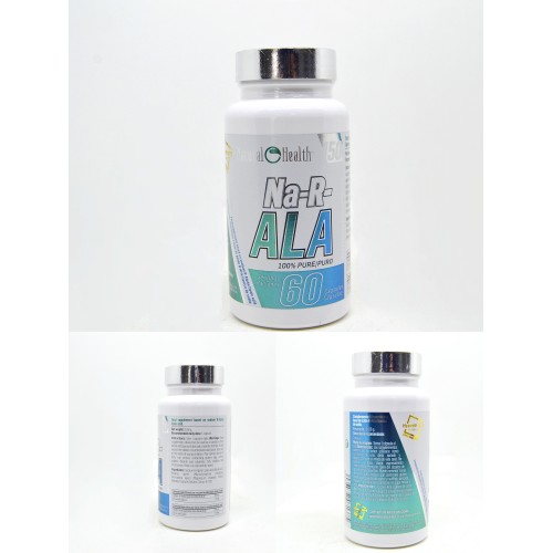 Na - Ácido r-alfa lipoico | antioxidante na-r-ala | 60 cápsulas