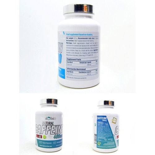 Cafeína Natural | Natural Health | 90 Cápsulas