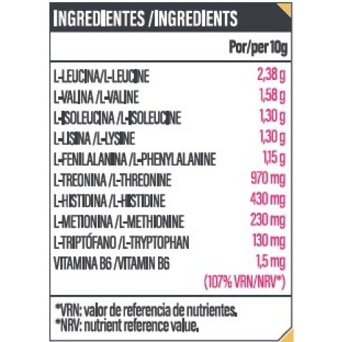 Essential Amino Acids + Vitamin B6 | Master Map | 400g