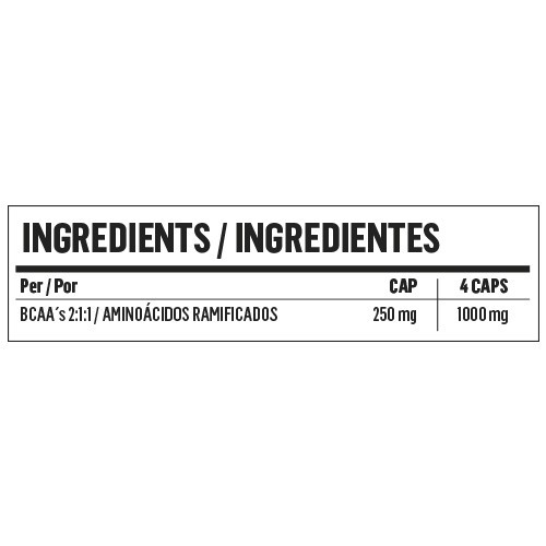 BCAA Pro Essential Amino Acids 90 Capsules