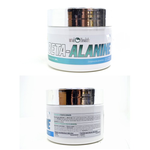 Beta-Alanina Aminoácido | Aumentador de Fuerza y Resistencia | Natural Health
