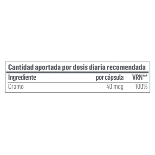 Chromium Picolinate 60 Caps - Blood Sugar Control