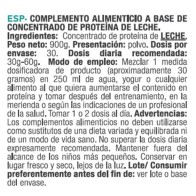 Concentrado de Proteína de Leche al 85% 900g