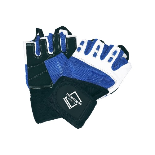 Hypertrophy Nutrition L Gloves Red with Wrist Support for Optimal Performance