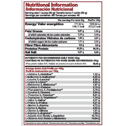 Invix Max 90 Whey Isolate Strawberry 2kg High Quality Protein