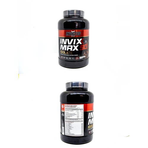 Invix Max 90 Whey Isolate Strawberry 2kg High Quality Protein