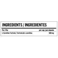 L-Carnitine 500mg Fat Burner Capsules