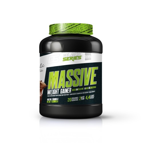 Massive Whey Gainer Strawberry 2kg Supplement