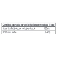 Na R-alpha Lipoic Acid Antioxidant 60 Capsules