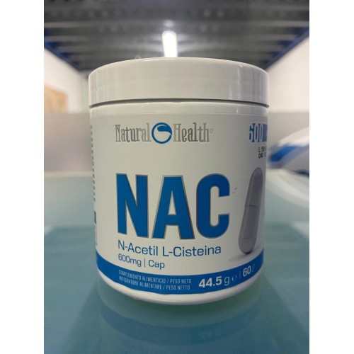 NAC 600mg N-Acetylcysteine 60 Capsules - Antioxidant Support