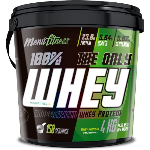 The Only Whey 4kg Yogur de Fresa y Cereza Proteína