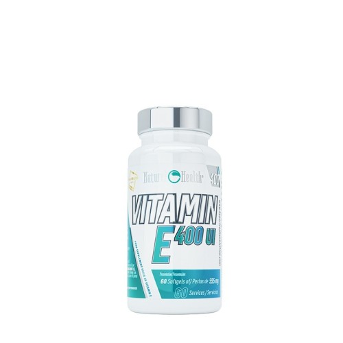 Vitamin E 60 Softgels - Natural Antioxidant