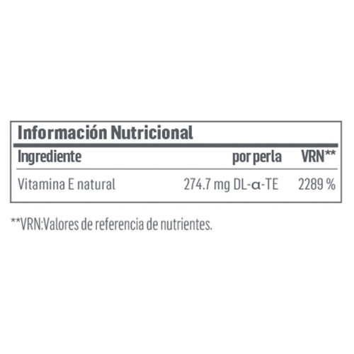 Vitamin E 60 Softgels - Natural Antioxidant