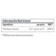 Vitamina E 60 Perlas - Antioxidante Natural