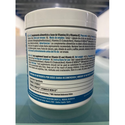 Vitamin D3+K2 90 Capsules