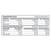 Zinc + Magnesium + B6 90 Capsules