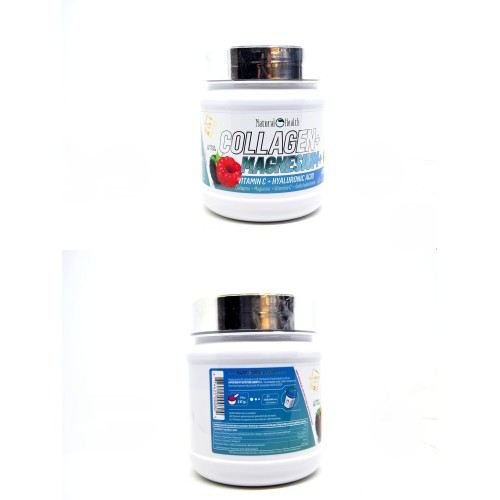 Natural Health Colágeno + Magnesio 400 g Sabor Frutos del Bosque